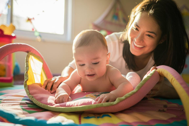 Introducing Tummy Time and Early Developmental Activities